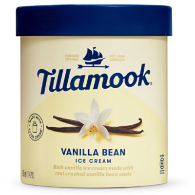 Tillamook Vanilla Bean Ice Cream - 48 Oz