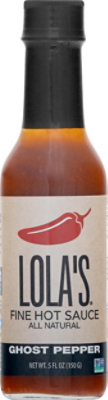 Lolas Fine Hot Sauce Hot Ghost Pepper - 5 OZ - Image 2