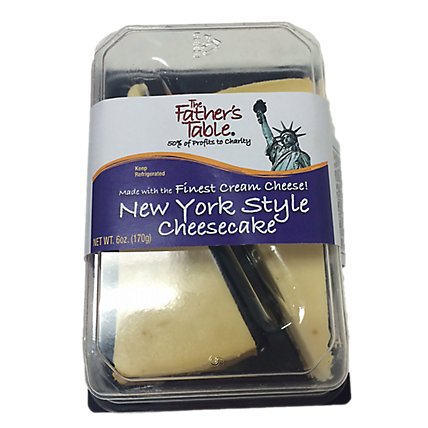 Slice New York Style Cheesecake - 6 OZ - Image 1