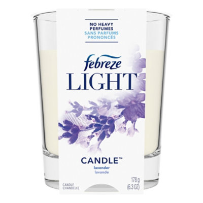 Febreze Candle Light Lavender - 6.3 Oz