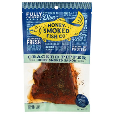 Salmon Cracked Pepper Honey Smoked 8oz - 8 OZ - Image 3