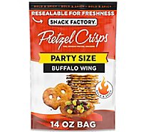 Snack Factory Pretzel Crisps Buffalo - 14 OZ