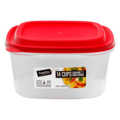 Signature SELECT Food Storage Square 14 Cup - EA - Image 4