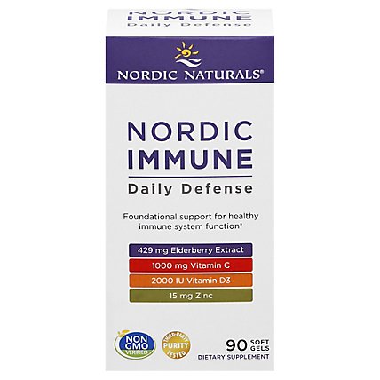Nordic Naturals Immune Daily Defense - 90 CT - Image 3