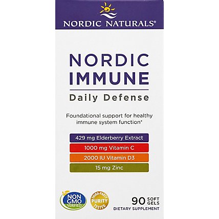 Nordic Naturals Immune Daily Defense - 90 CT - Image 2