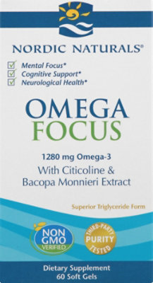 Nordic Naturals Omega Focus - 60 CT - Image 2