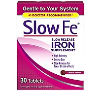 Slow Fe Slow Release Iron 45mg - 30 CT
