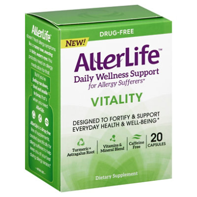 Allerlife Vitality Support Capsule - 20 CT