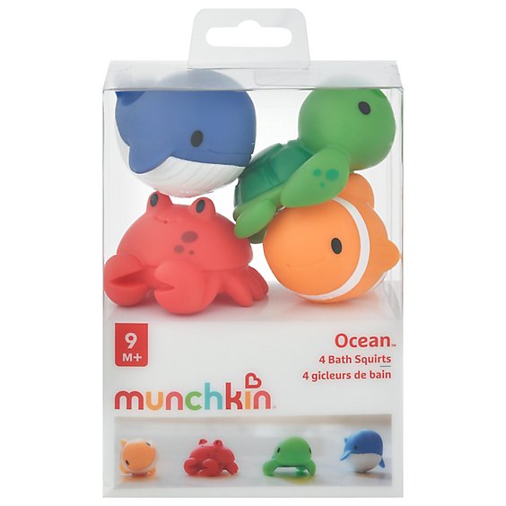 Munchkin Ocean Squirters - 4 CT