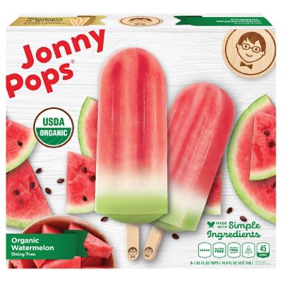 Jonnypops Ice Cream Pop Watermelon - 14.8 FZ - Image 1