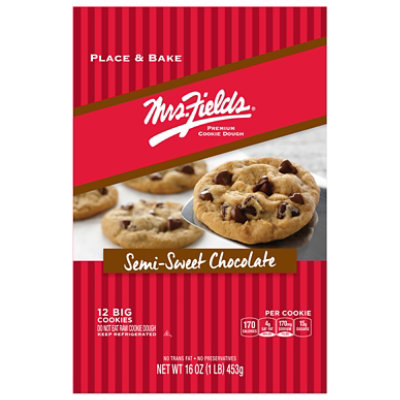  Mrs Fields Semi Sweet Chocolate Chip Cookie - 16 OZ 