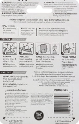 3m Command Adjustables Clips - 14 CT - Image 3