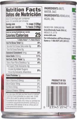 La Fe Beets Sliced - 15 OZ - Image 6