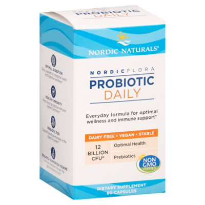 Nordic Naturals Flora  Probiotic Daily - 60 CT - Image 1