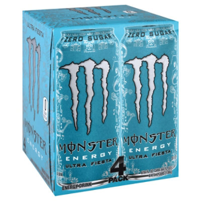 Monster Energy Ultra Fiesta Sugar Free Energy Drink - 4-16 Fl. Oz. - Image 1