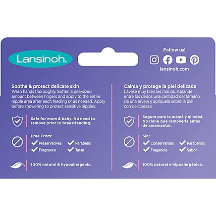Lansinoh Lanolin Nipple Cream - 1.41 OZ - Image 4