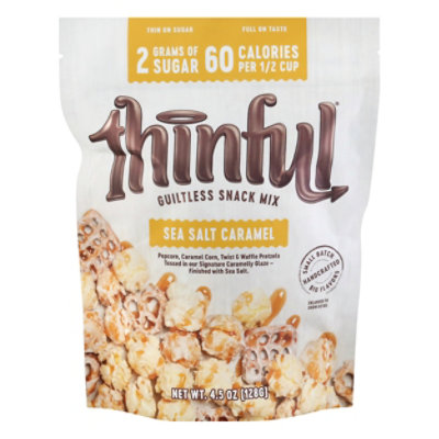 Thinful Snack Mix Sea Salt Caramel - 4.5 OZ - Image 3