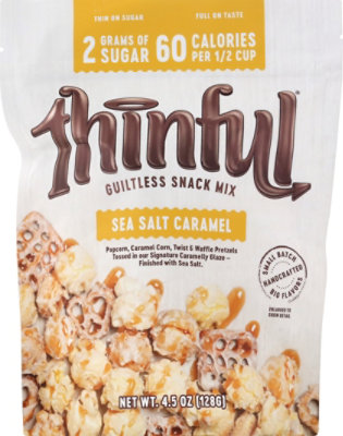 Thinful Snack Mix Sea Salt Caramel - 4.5 OZ - Image 2