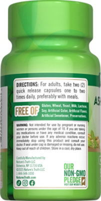 Nature's Truth Ashwagandha Root 920 mg - 90 Count - Image 1