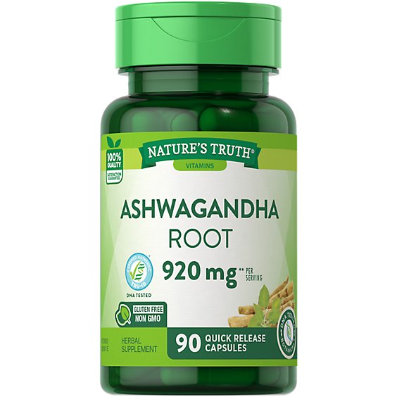 Nature's Truth Ashwagandha Root 920 mg - 90 Count