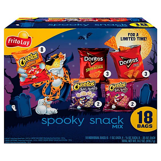 Frito Lay Spooky Snack Mix - 18 Count