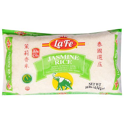 La Fe Rice Jasmine - 10 LB - Image 3