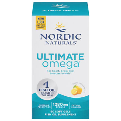 Nordic Naturals Ultimate Omega Lemon - 60 CT - Image 3