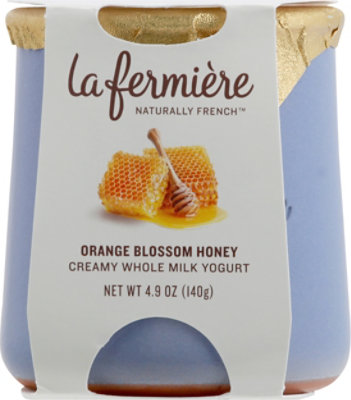 La Fermiere French Yogurt Honey Orange - 4.9 OZ - Image 2