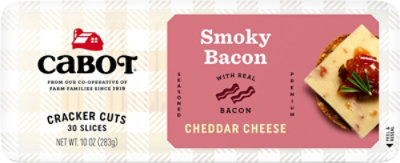 Cabot Creamery Bacon Cheddar Cracker Cut - 12 OZ - Image 1