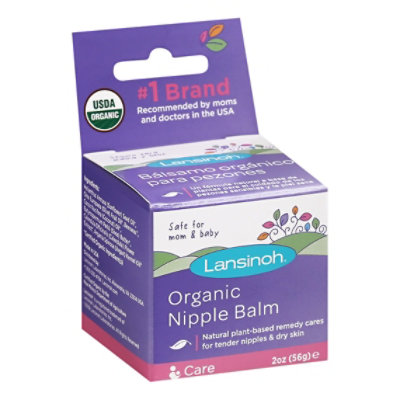 Lansinoh Organic Nipple Balm - 2 OZ - Image 1