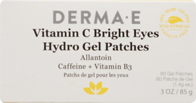 Derma E Eye Patches Bright Vitamin C - 3 OZ - Image 2