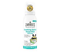 Zarbee's Naturals Soothing Saline Nasal Mist With Aloe Canister - 3 Fl. Oz.