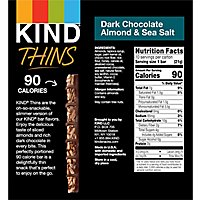 Kind Thins Dark Chocolate Nuts & Sea Salt - 10-.74 OZ - Image 6