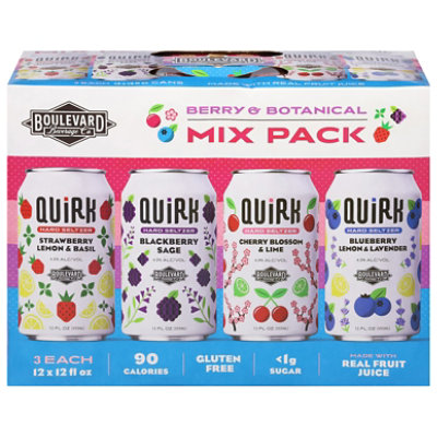 Boulevard Quirk Sparkling Variety Can - 12-12 FZ - Image 3