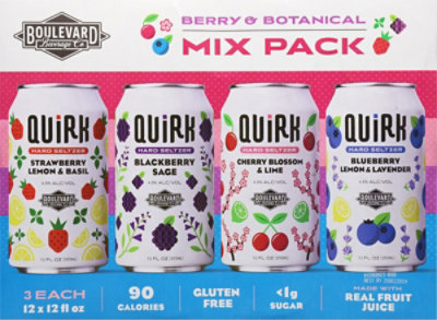 Boulevard Quirk Sparkling Variety Can - 12-12 FZ - Image 6