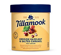 Tillamook Ice Cream Hazelnut Caramel - 48 OZ