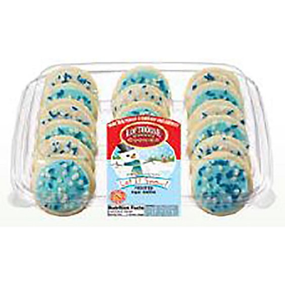 Blue & White Sugar Cookies - 24.3 OZ