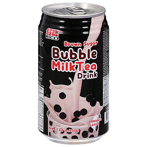 Rico Bubble Milk Tea Brown Sugar - 12.3 OZ