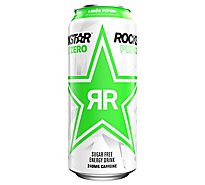 Rockstar Pure Zero Energy Drink Cucumber Lime - 16 FZ