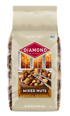 Diamond Nuts Mixed In Shell - 2 LB - Image 1