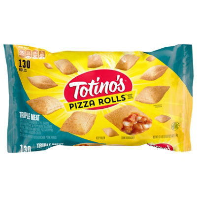 Totino's Triple Meat Pizza Rolls 130 Count - 63.51 OZ