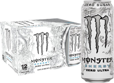 Monster Energy Zero - 12 - 16 Fl. Oz. - Image 1