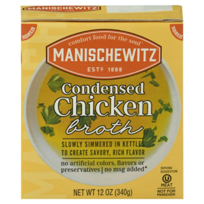 Manischewitz Chicken Broth Condensed - 12 FZ - Image 3