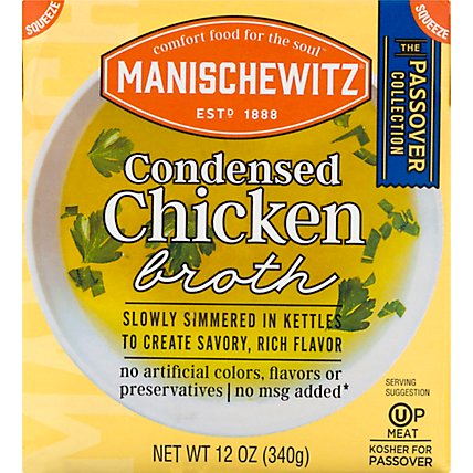 Manischewitz Chicken Broth Condensed - 12 FZ - Image 2