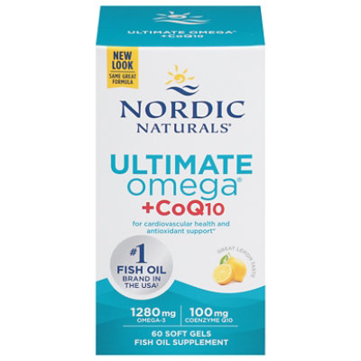 Nordic Ultimate Omega Coq10 Unflavored - 60 CT - Image 3