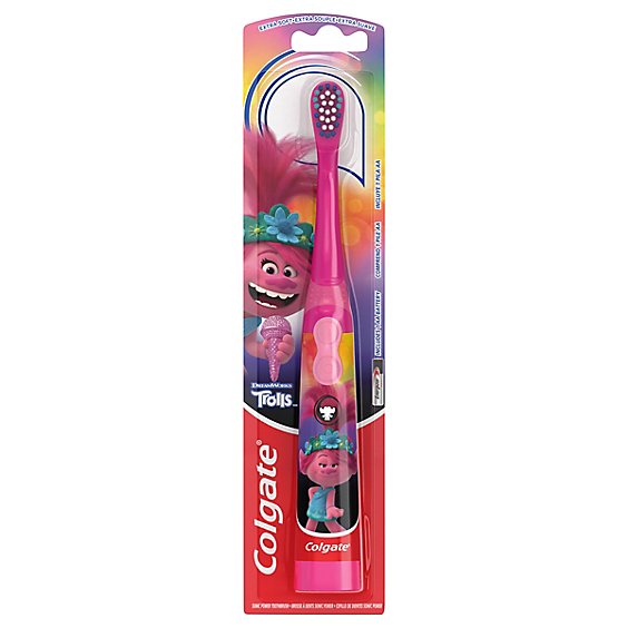 Colgate Kids Sonic Powered Toothbrush Trolls - Each
