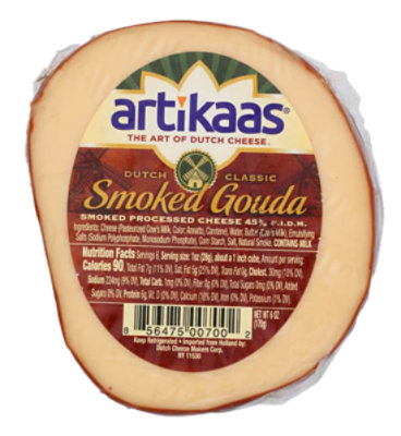 Artikass Smoked Gouda Ew - 6 OZ - Image 1