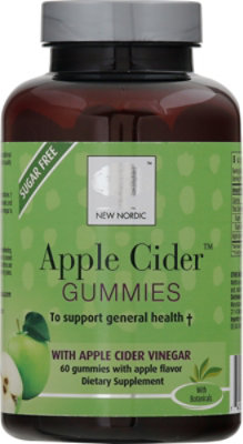 New Nordic Apple Cider Gummies - 60 CT - Image 2
