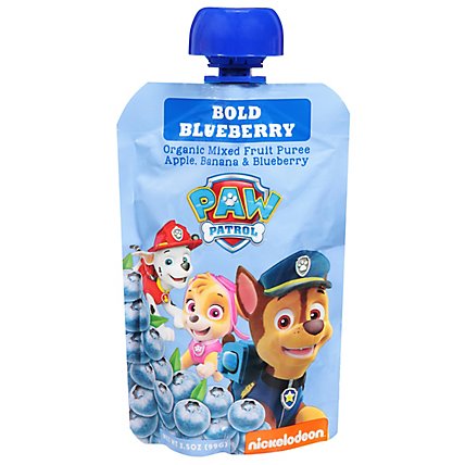 Paw Patrol Bold Blueberry Organic Blended Fruit Snack - 3.5 OZ - Image 2