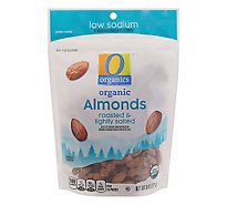 O Organics Almonds Roasted Lightly Salted - 8 OZ
